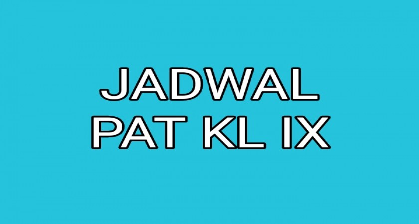 Jadwal Penilaian Akhir Tahun (PAT) kelas IX Th. 2021/2022