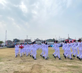Upacara HUT RI ke 81 Kecamatan Jaten