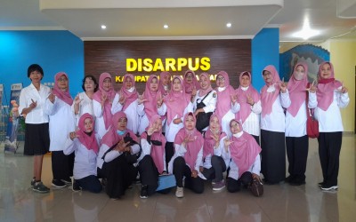 Kunjungan dan Belajar di Disarpus kab. Karanganyar